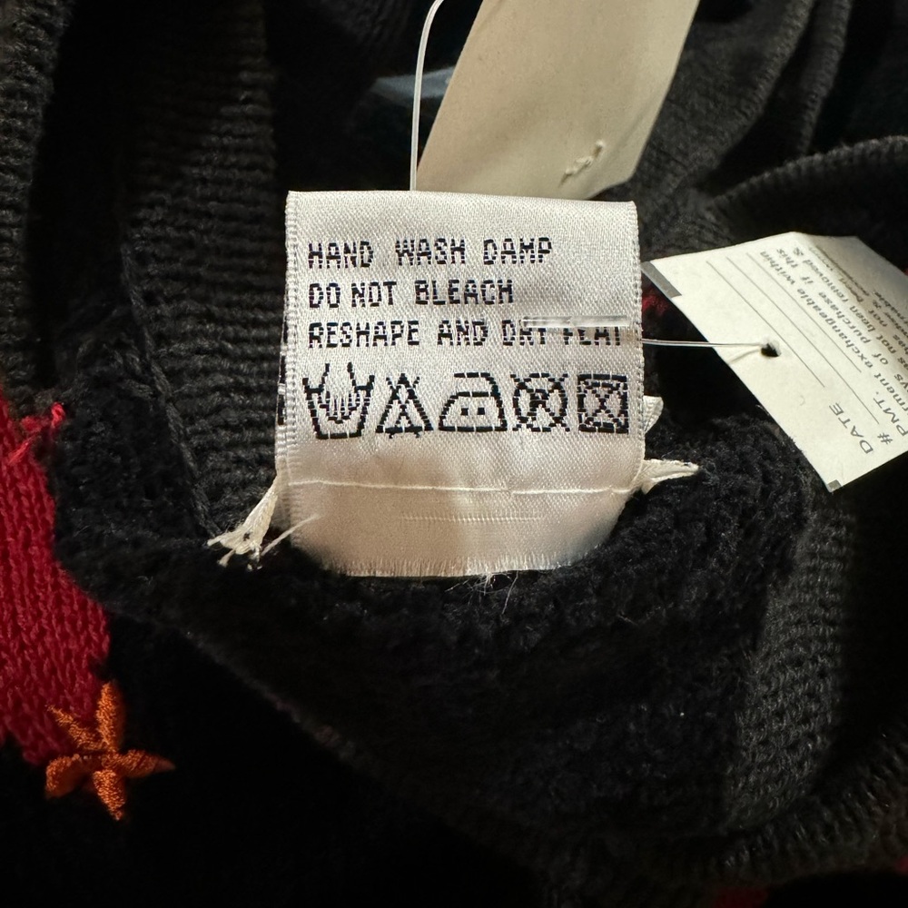 Vintage Bonnie and Bill by Holly 80s Sweater Cardigan NWT Size Large - Picture 6 of 8